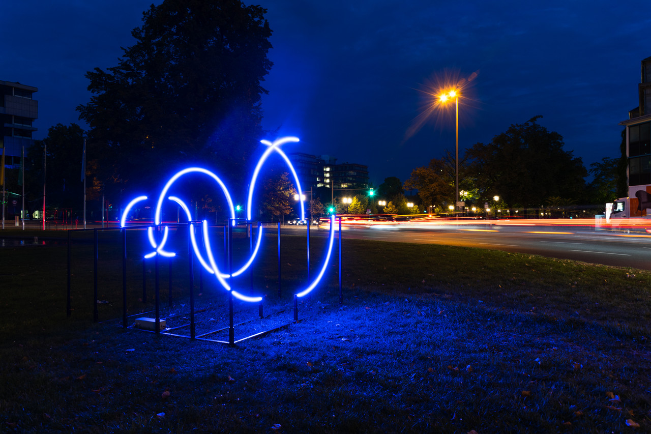 Your Point of View light art installation by Studio De Schutter