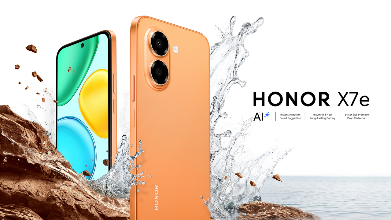 HONOR X7e Hero Banner
