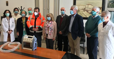 ÉVORA: CIMAC ENTREGOU VENTILADORES AO HOSPITAL DO ESPÍRITO SANTO DE ÉVORA