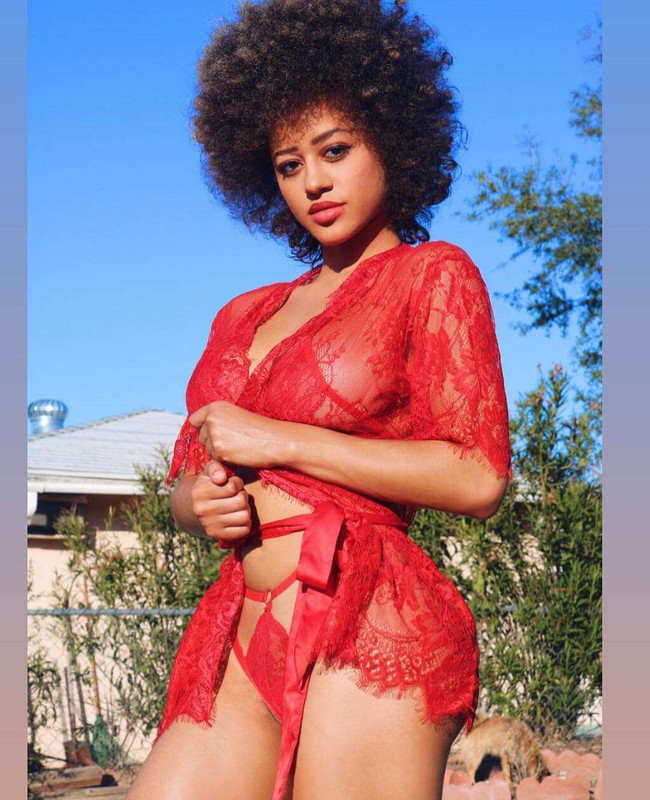Stormi-Maya-in-Red-Lingerie-Photoshoot-2019-2