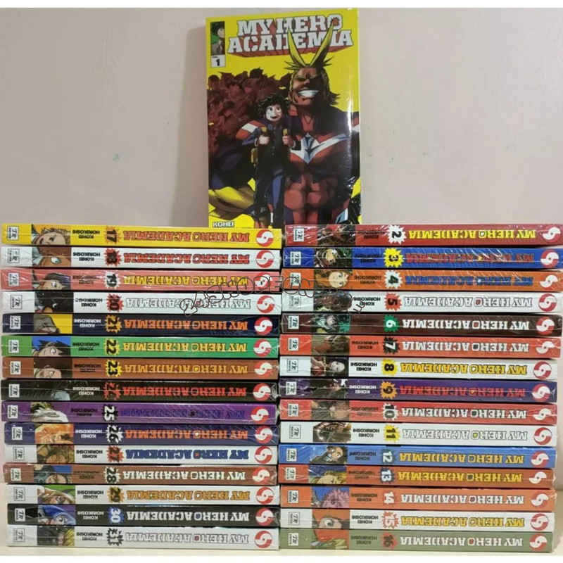 My Hero Academia Manga Vol 1-42 Complete Set English Version Comic