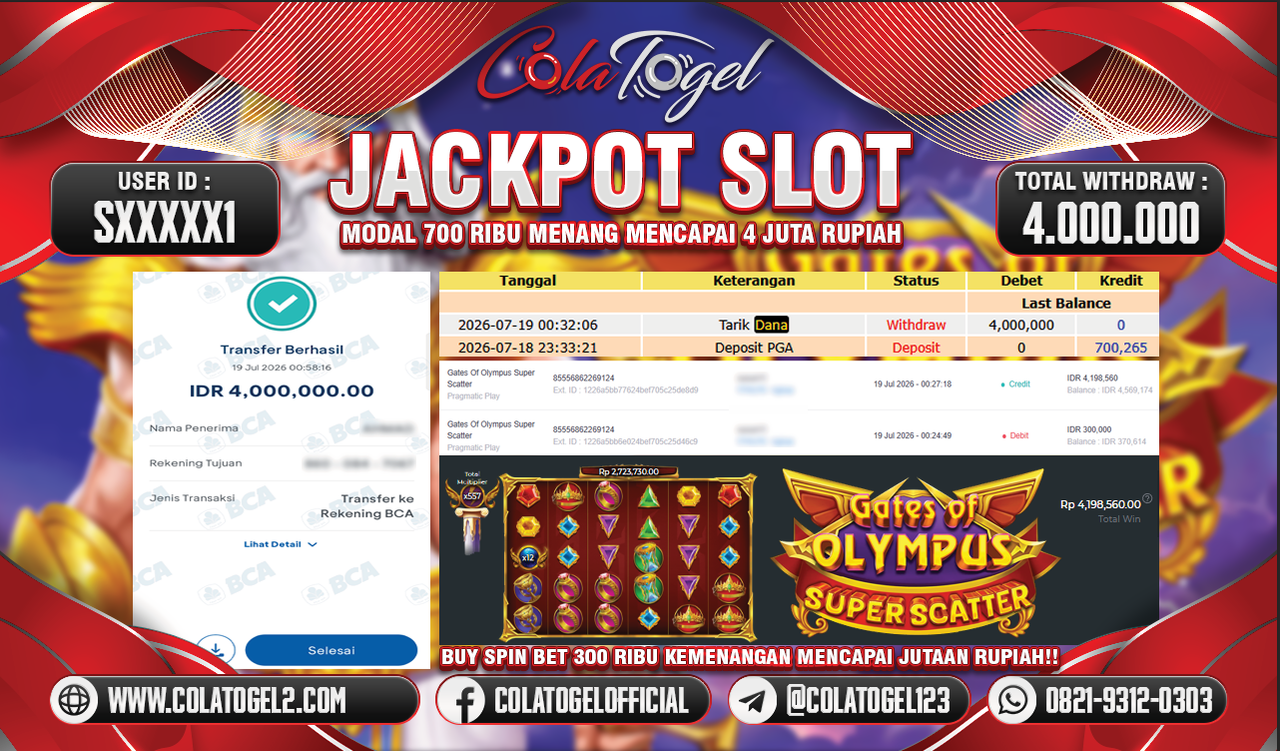 JACKPOT SLOT GACOR!!