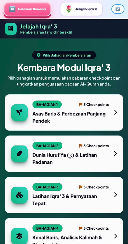 Paparan Sebenar Jelajah Iqra 3