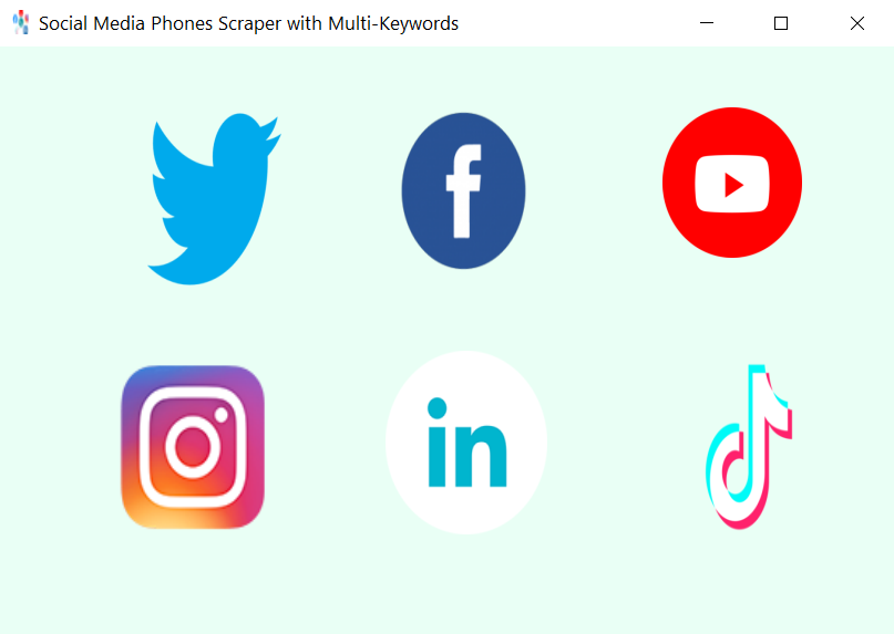 Social Media Phones Extractor Pro