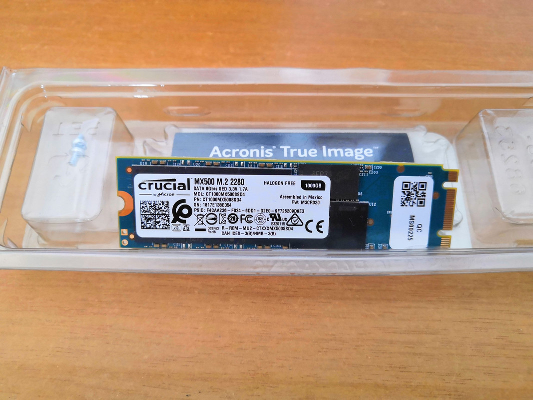 Crucial MX500 M2 1TB