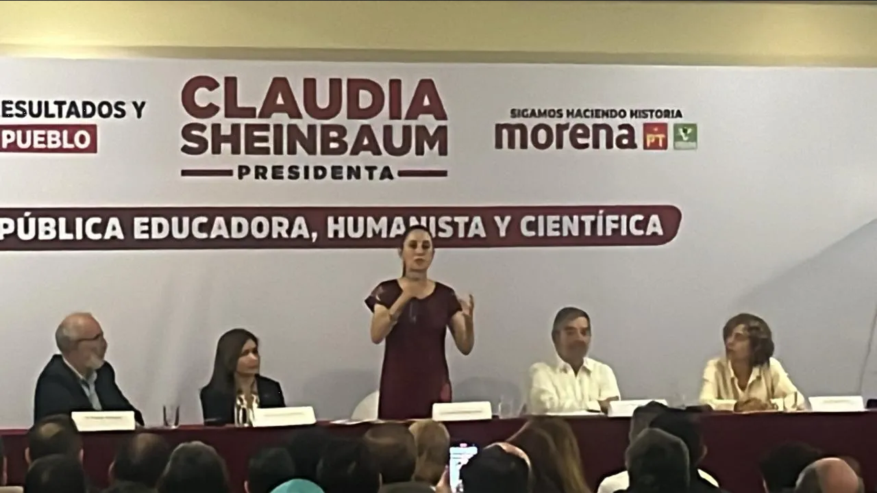 Claudia Sheinbaum presenta la estrategia