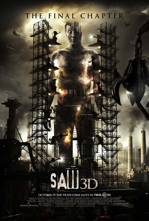 Saw 3D: The Final Chapter ( 2010 ) 3D