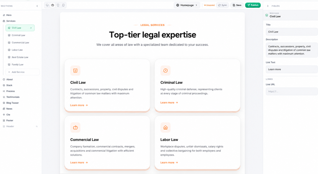 Dashboard preview