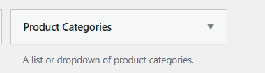categories
