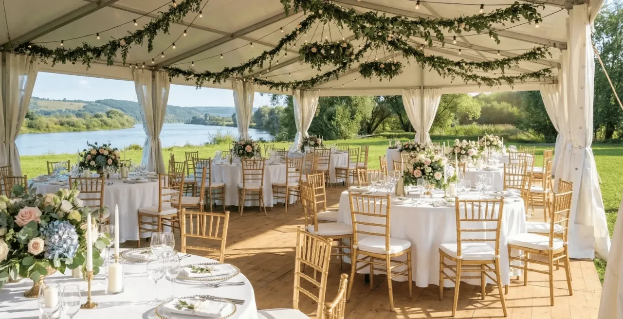 Аренда шатра для банкетов