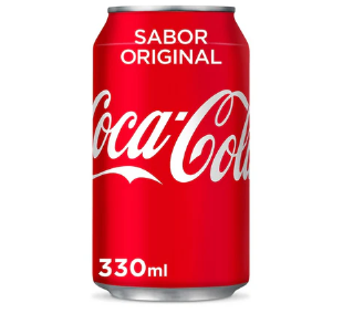 Coca-Cola Sabor Original lata 330ml.