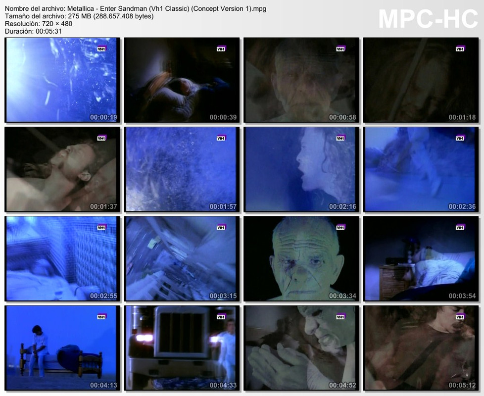 Metallica - Enter Sandman (Vh1 Classic) (Concept Version 1)