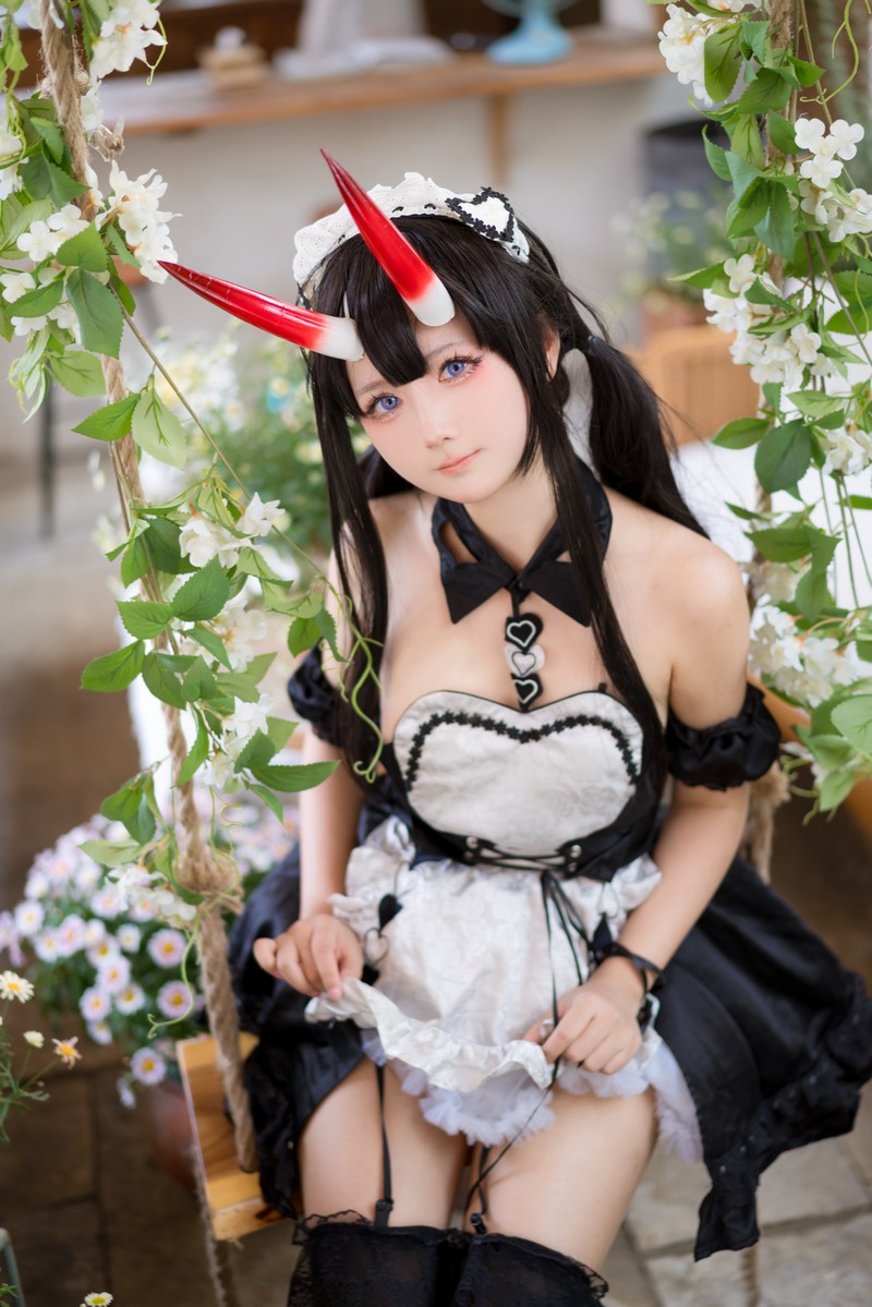 艾西Aiwest 碧蓝航线能代Cosplay写真图集 舰娘高清美图 18P (38.3M)