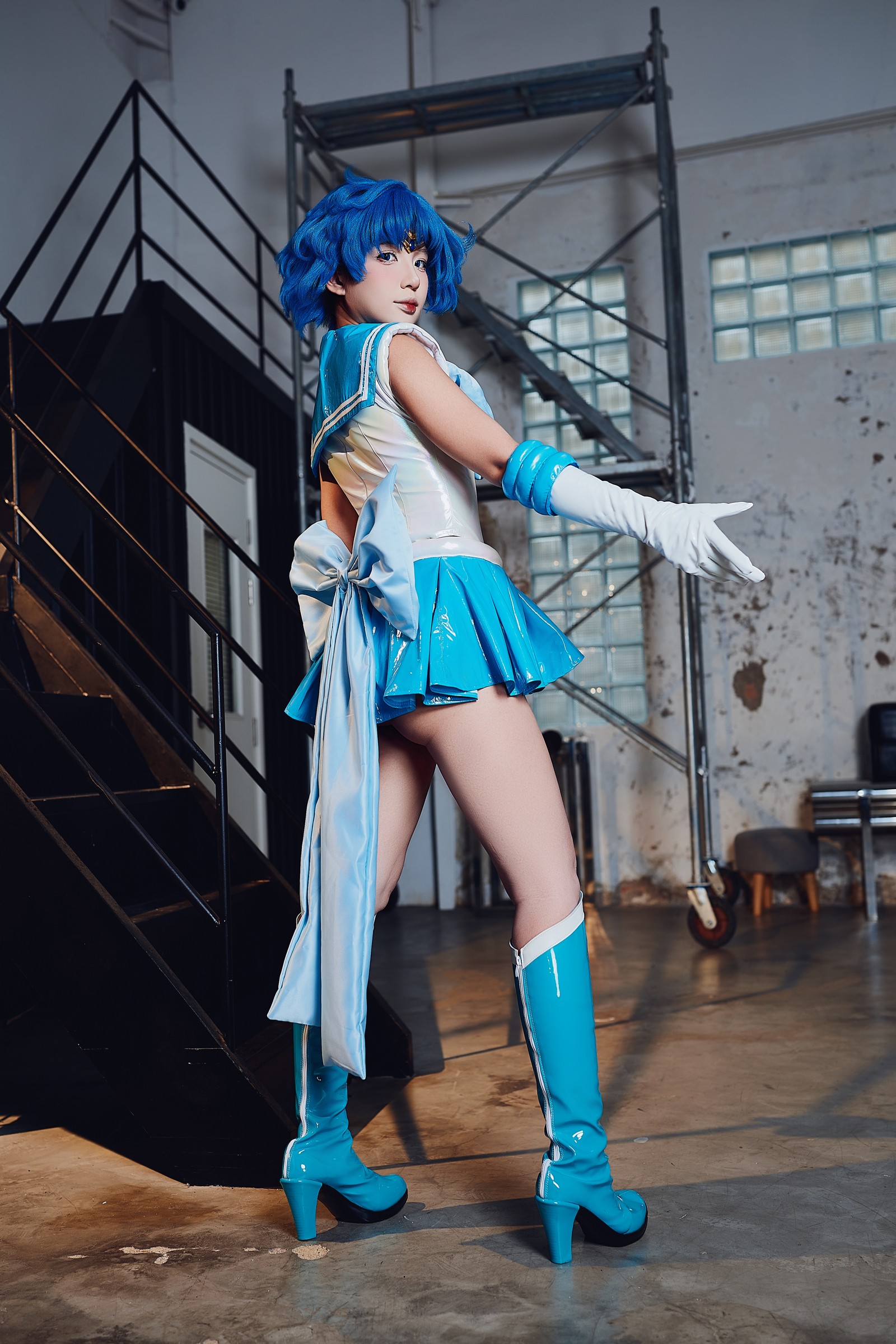 Puy Puy – Sailor Mercury 水手水星 Cosplay 写真（288P+10V-2.26GB）美少女战士插图2
