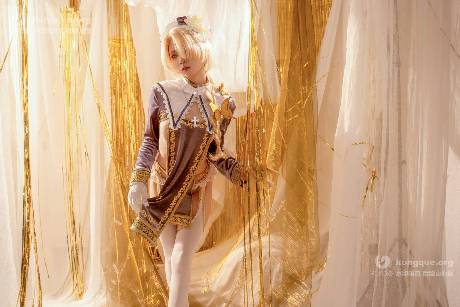 纸悦Etsu_ko《娼年贞德》Cosplay 写真合集｜暗黑主题高清套图[64P-640.9M]插图9