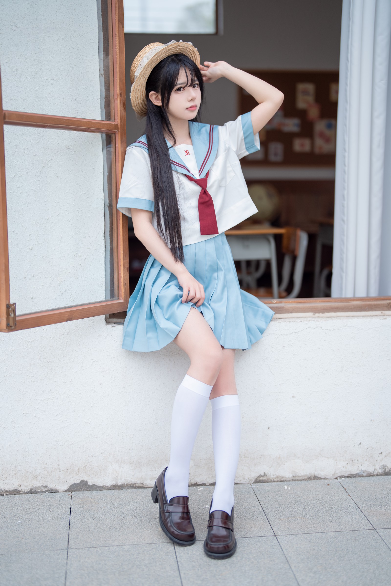 rua阮阮 雪糕 主题 写真合集｜夏日清凉少女写真（40P｜527MB）插图4