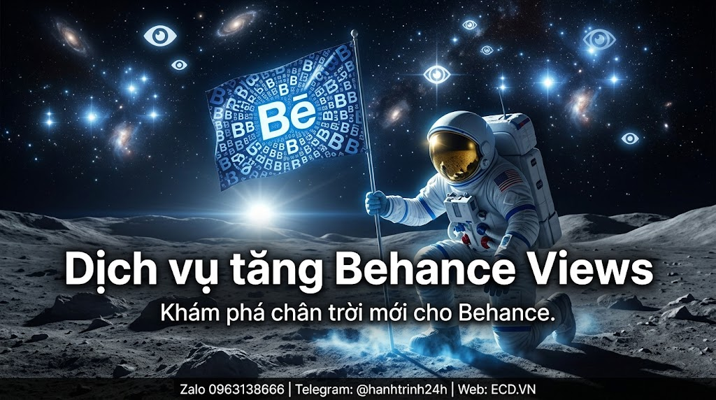 dịch vụ tăng behance views cao cấp behance freelancer