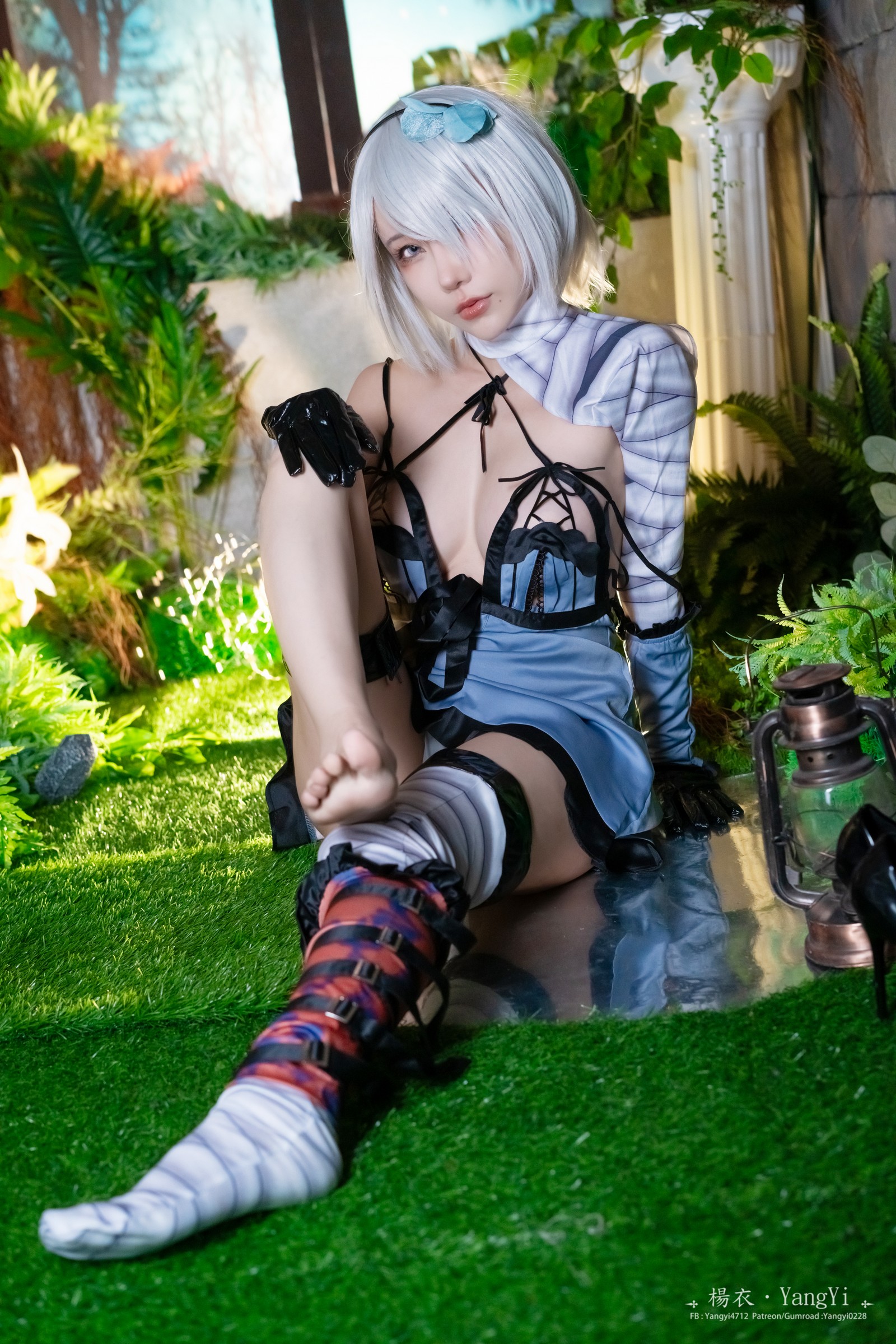 楊衣 Yangyi – 2B Cosplay 高清写真视频合集（59P+4V-488MB）尼尔机械纪元插图