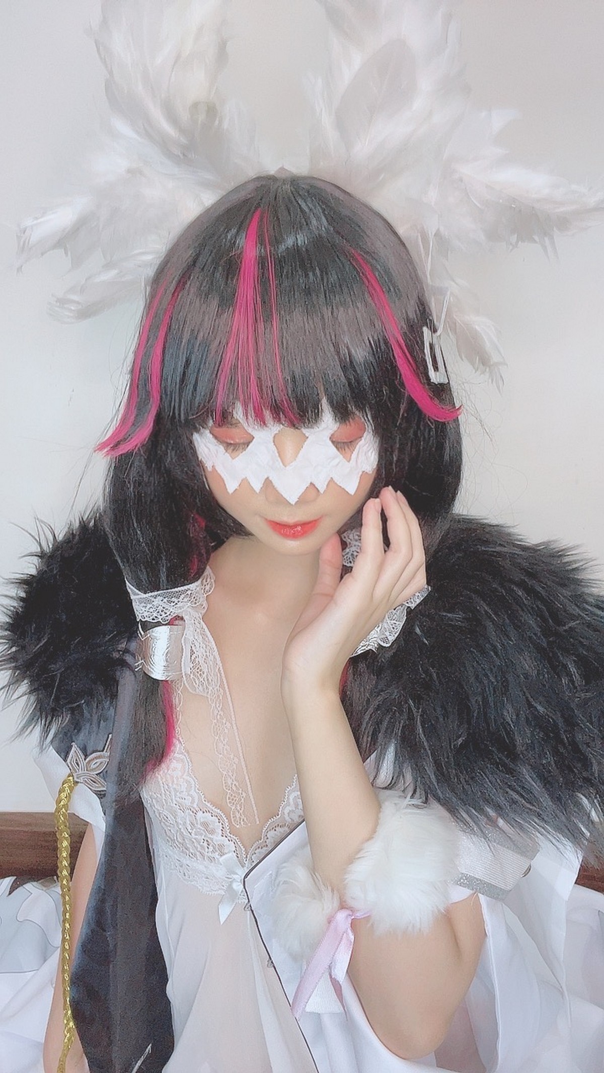 PoppaChan Columbina Cosplay Set (Genshin Impact Fatui) – 146 Photos 346MB插图7