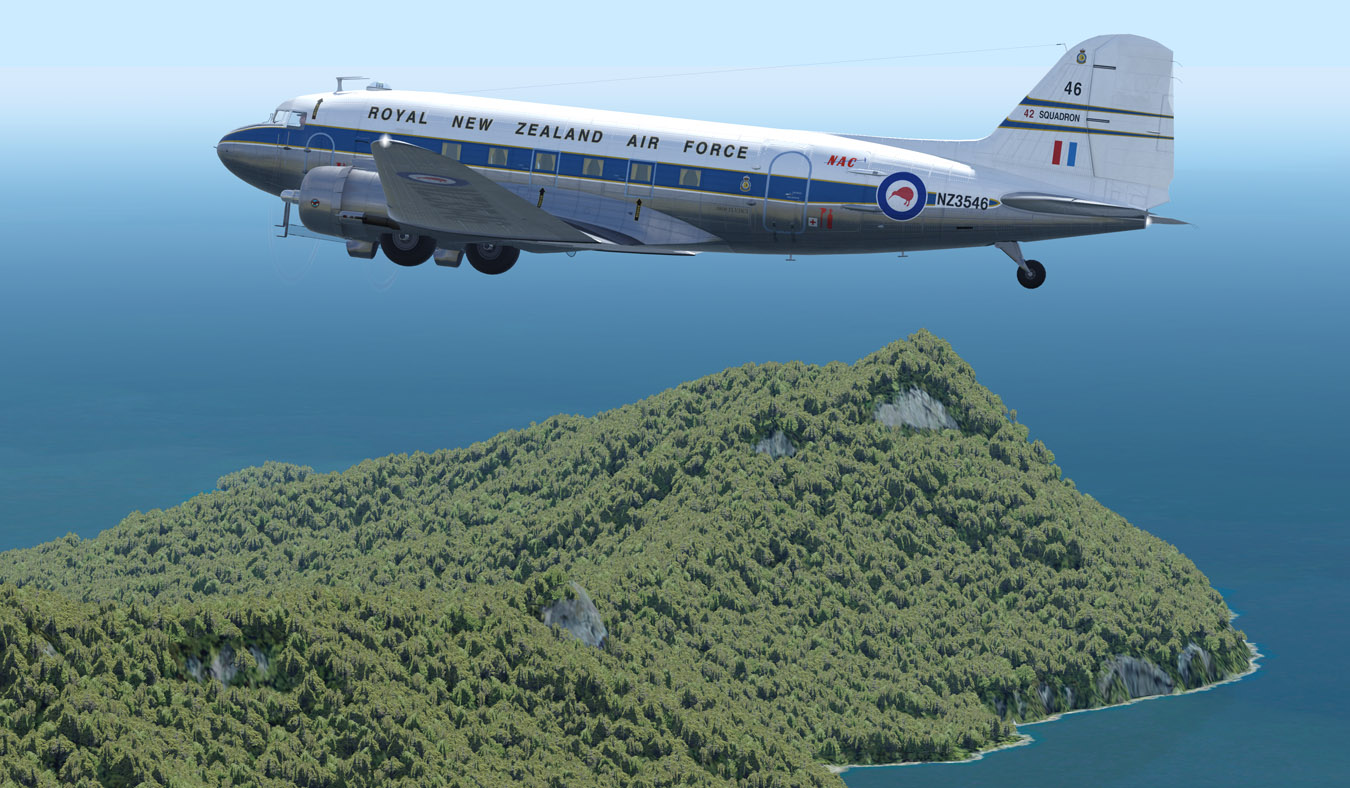 NZ Warbirds C-47 ZK-DAK (PBR) - Community Screenshots - Orbx