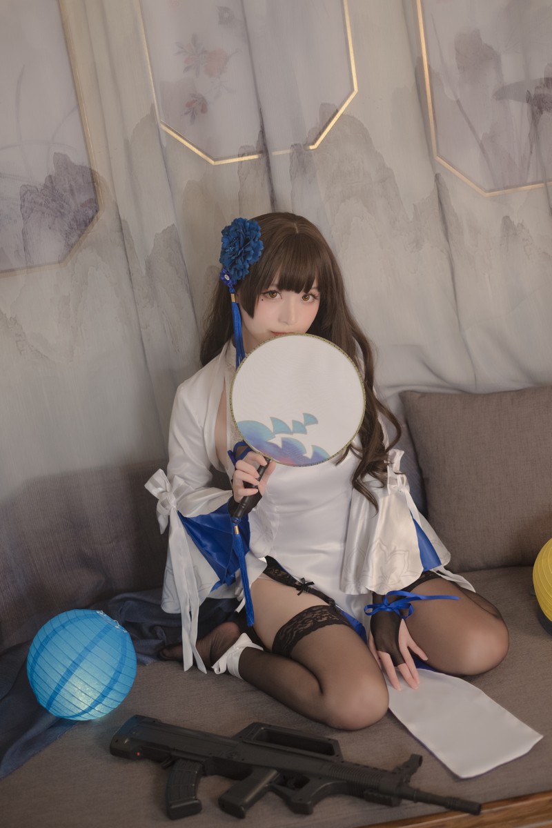 星野Saori 95式玉玲珑 Cosplay 少女前线高清写真【10P-130MB】插图2