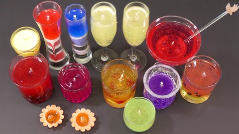 Gel Candles - How to Make Amazing Candles Quickly & Easily