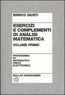 Enrico Giusti - Esercizi e complementi di analisi matematica (1991)