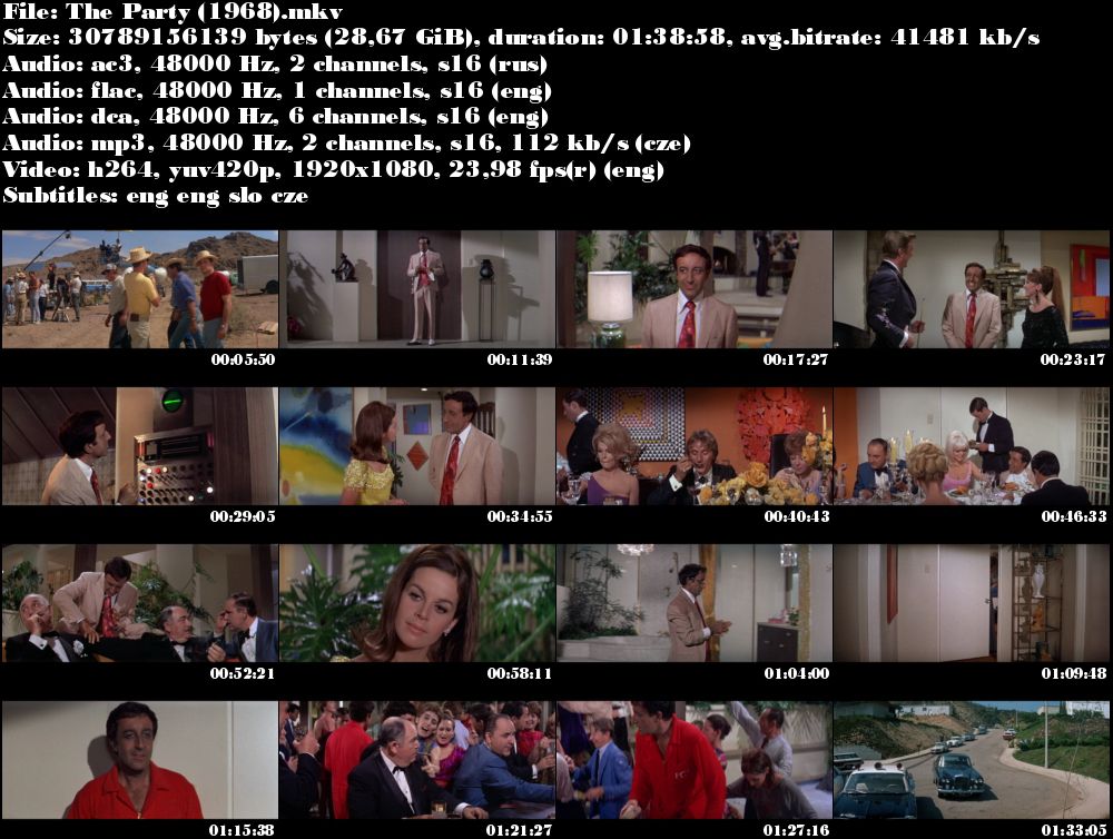 Večírek / The Party (1968)