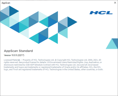 HCL AppScan Standard 10.0.6 (x64) Multilingual HCL AppScan Standard 10.0.6 (x64) Multilingual
