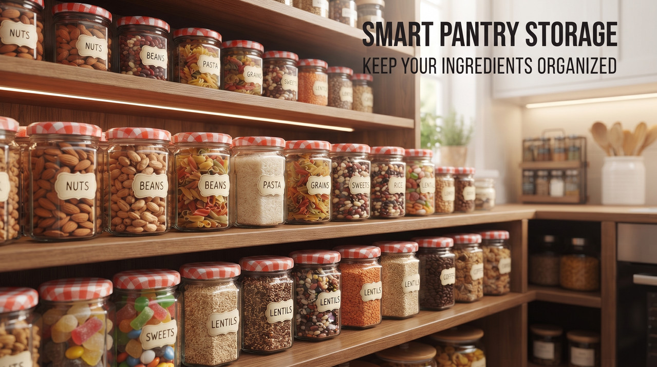 Smart Pantry Storage Organization