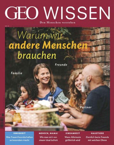 Cover: Geo Wissen Magazin Den Menschen verstehen No 76 2022 Cover: Geo Wissen Magazin Den Menschen verstehen No 76 2022