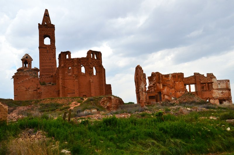 BELCHITE VIEJO-24-4-2014-ZARAGOZA - Pueblos y lugares abandonados/deshabitados-2011 AL 2024 (26)