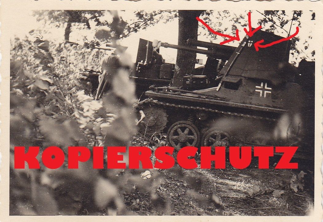 Panzerjäger I SFL Selbstfahrlafette mit Wappen M