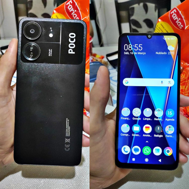 Smartphone Xiaomi POCO C65 6GB+128GB MediaTek Helio G85 Octa Core 5000mAh 6.74″ 90Hz HD+ display 50MP Camera NFC Global Version Smartphone Xiaomi POCO C65 6GB+128GB MediaTek Helio G85 Octa Core 5000mAh 6.74″ 90Hz HD+ display 50MP Camera NFC Global Version