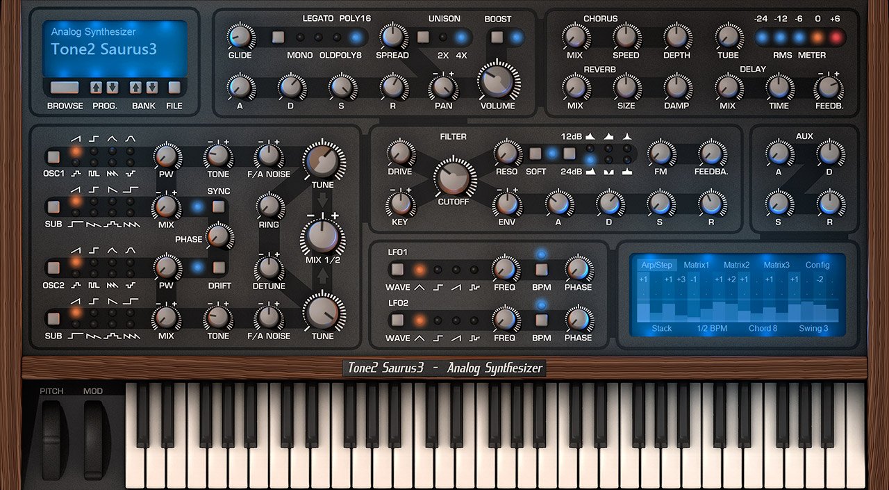 Tone2 Saurus 3.0.0