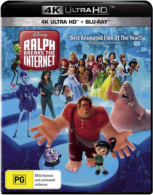 Ralph Demolka w Internecie / Ralph Breaks the Internet (2018) MULTi.2160p.UHD.BluRay.Remux.HEVC.HDR.TrueHD.Atmos.7.1-fHD / POLSKI DUBBING i NAPISY