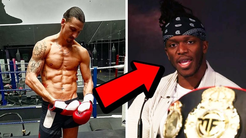 KSI иска да се боксира със Златан Ибрахимович