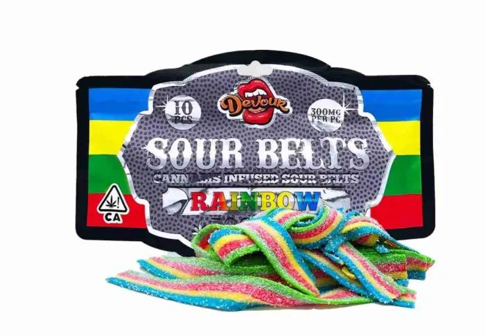 Конфеты Sour Belts 3000 мг ТГК