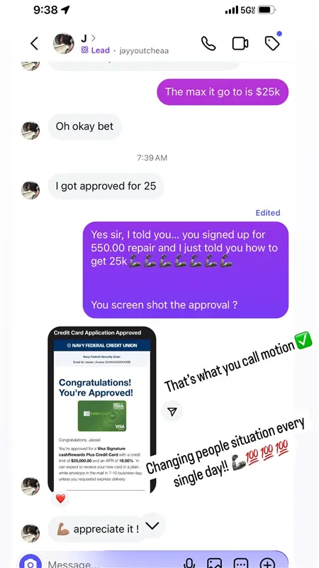 Funding Testimonial