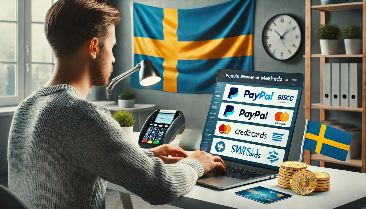 Populära betalningsmetoder på svenska casinon