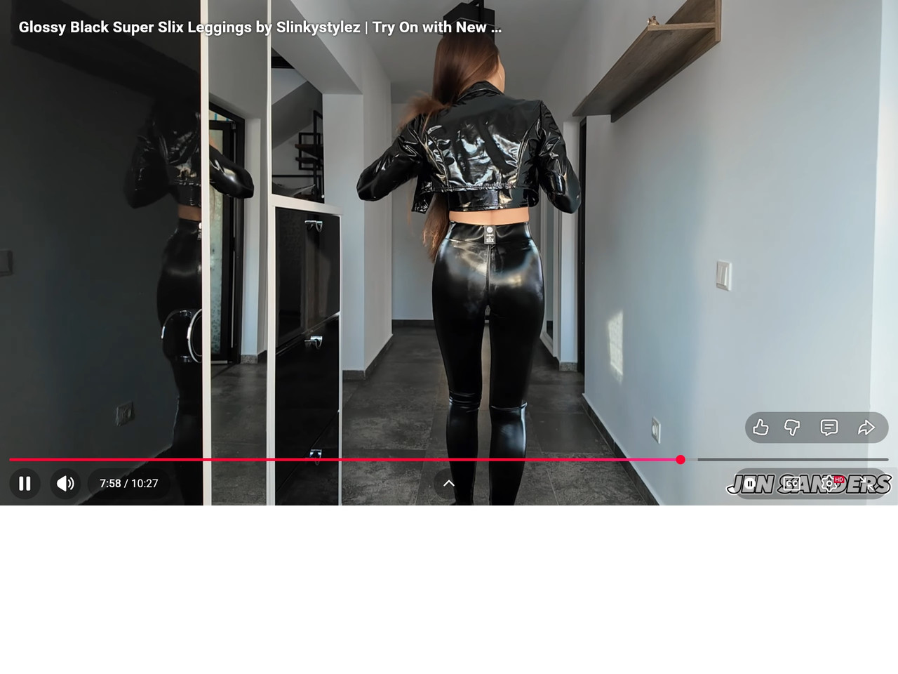 untitled 2026 01 25 at 13 00 14 Glossy Black Super Slix Leggings by Slinkystylez Try On with New je