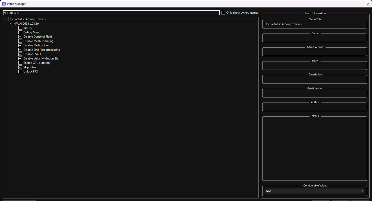 RPCS3 0 0 42 19699 3d587726 Alpha master 8 9 2026 2 48 31 AM