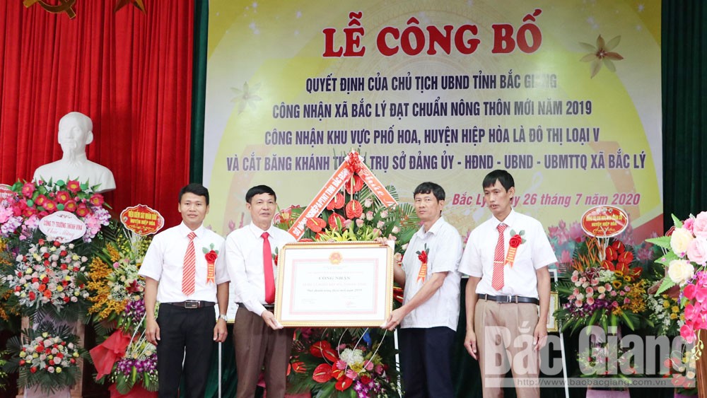 pho hoa bac ly hiep hoa Bắc Giang: Xây dựng Đề án thành lập thị trấn Phương Sơn (Lục Nam) và Bắc Lý (Hiệp Hoà)