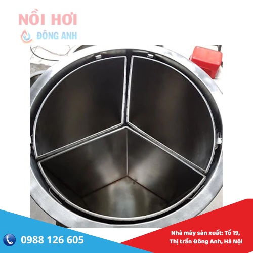nồi nấu phở ba ngăn