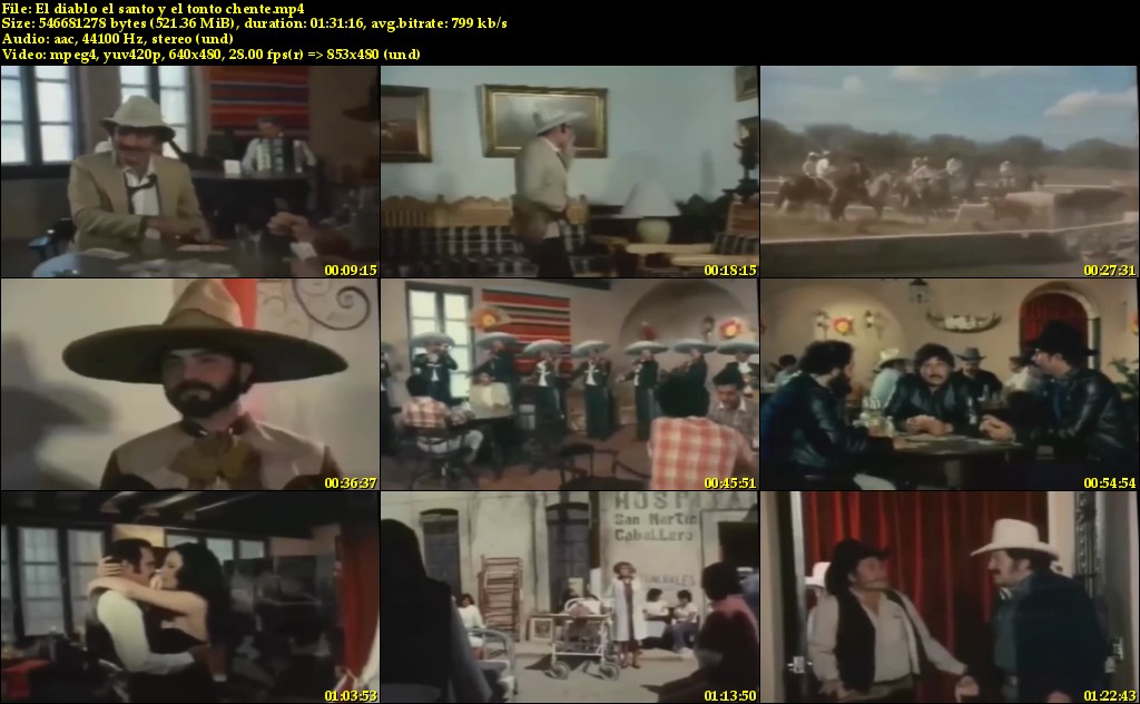 El diablo el santo y el tonto chente s - El diablo, el santo y el tonto (1987) Comedia
