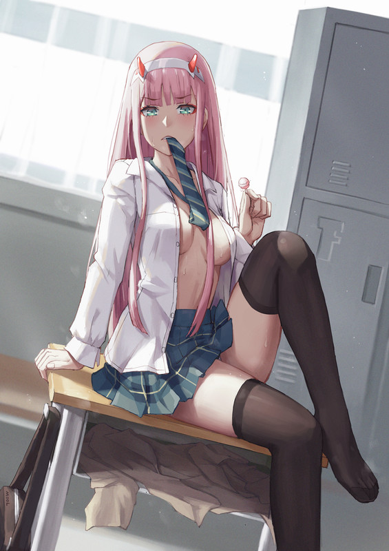 X-zero-two-darling-in-the-franxx-drawn-by-mool-yueguang-670e51