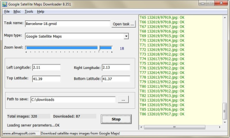 AllmapSoft Google Satellite Maps Downloader 8.351