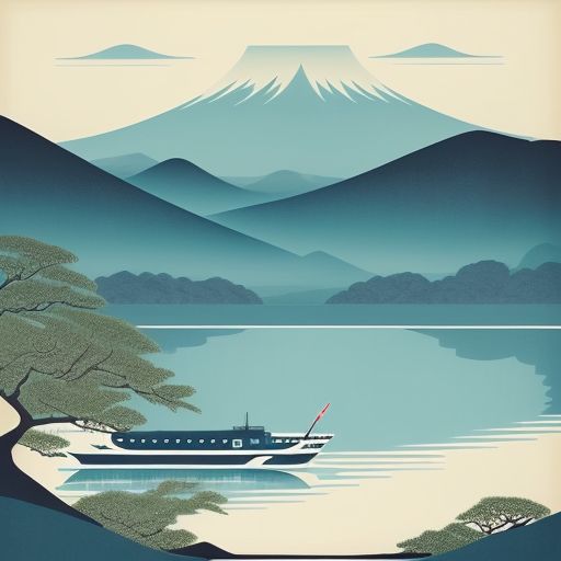 Painting-of-a-lake-with-trees-40