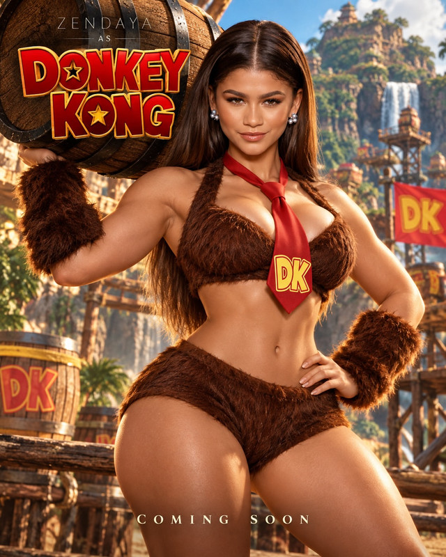 Zendaya Donkey Kong