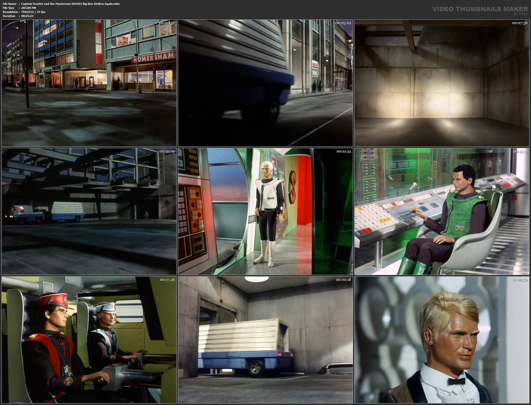 Captain Scarlet and the Mysterons S01E03 Big Ben Strikes Again.mkv